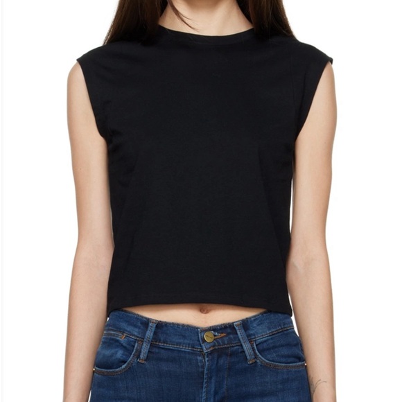 NWT•FRAME Le High Rise Muscle Tee - Picture 6 of 16